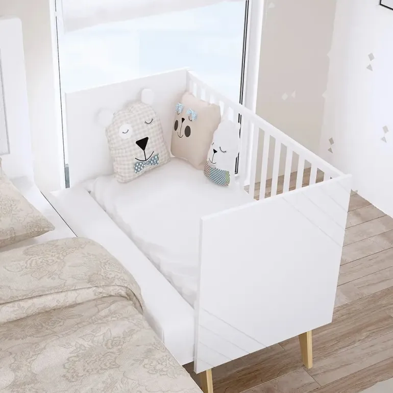 Trama Cama Cosleep Nuova Branco/Faia
