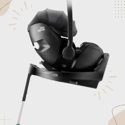 Trio Rio Carrinho de Bebé + Ovinho Baby-Safe Pro + Base Isofix Vario 5Z da Britax Römer - Style Carbon Black