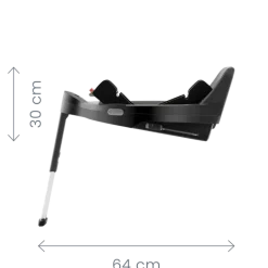 Trio Rio Carrinho de Bebé + Ovinho Baby-Safe Pro + Base Isofix Vario 5Z da Britax Römer - Style Carbon Black