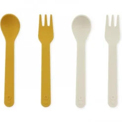Trixie Colher e Garfo PLA 2-pack - Mustard