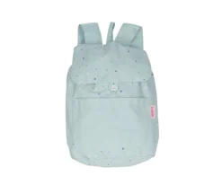 Tutete Mochila Pequena em Tecido - Dots Sage