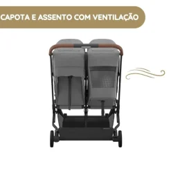 UPPAbaby Minu Duo Carrinho de Gémeos - Jake