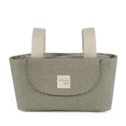 Walking Mum Bolsa Organizadora Poppy Dots - Musgo