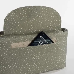 Walking Mum Bolsa Organizadora Poppy Dots - Musgo