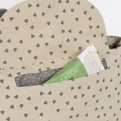 Walking Mum Bolsa Organizadora Poppy Hearts - Musgo