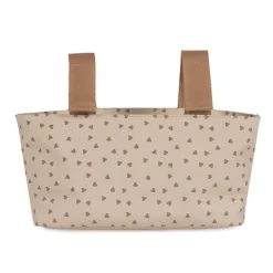 Walking Mum Bolsa Organizadora Poppy Hearts - Canela