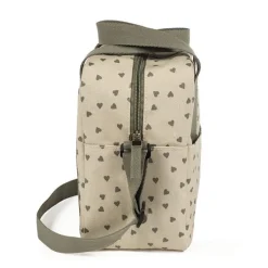 Walking Mum Bolsa Térmica Poppy Hearts - Musgo