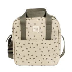 Walking Mum Bolsa Térmica Poppy Hearts - Musgo