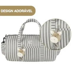 Walking Mum Bolsa Weekend Botton Rayas