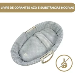 Walking Mum Conjunto de Alcofa Praliné Vichy/Rayas TOG 2,5 - Matcha