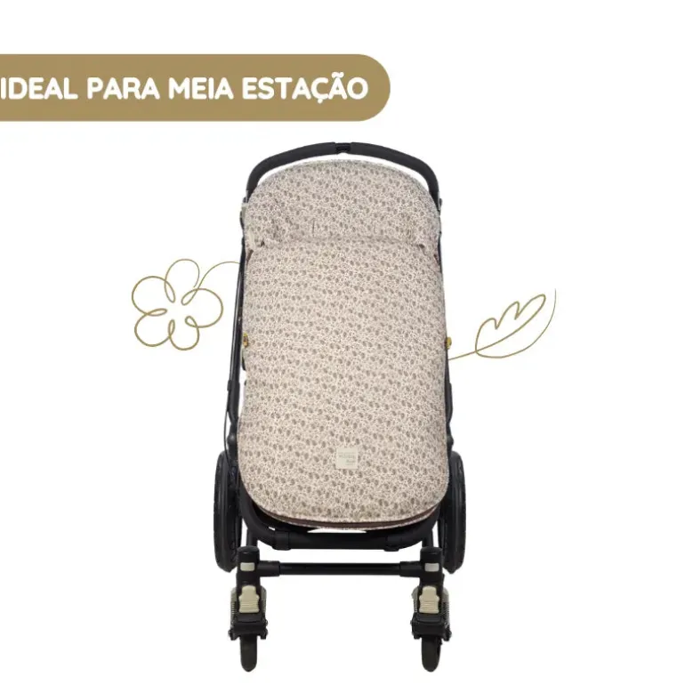 Walking Mum Footmuff de Meia Estação Gala Cerise