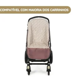 Walking Mum Footmuff de Meia Estação Gala Cerise