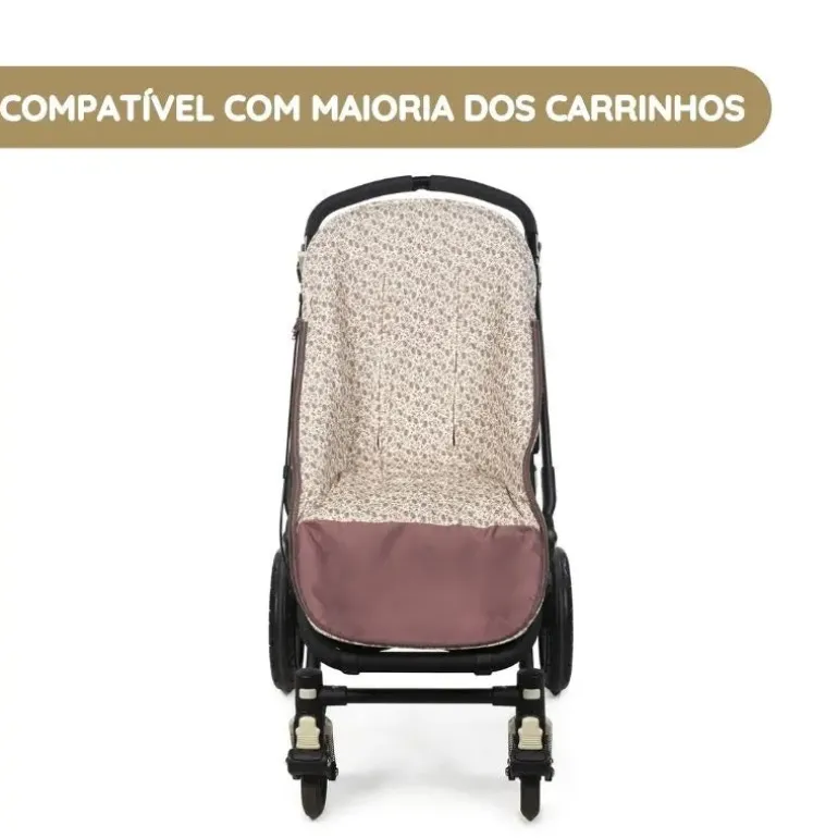 Walking Mum Footmuff de Meia Estação Gala Cerise