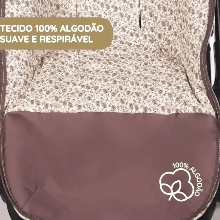 Walking Mum Footmuff de Meia Estação Gala Cerise