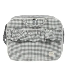 Walking Mum Mala de Maternidade Praliné Vichy - Matcha