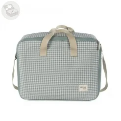 Walking Mum Mala de Maternidade I Love Vichy - Verde