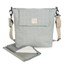 Walking Mum Mala de Passeio I Love Vichy - Verde
