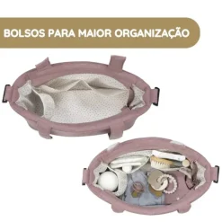 Walking Mum Mala de Passeio Pana Gala Cerise