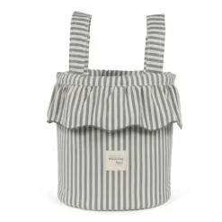 Walking Mum Mala Organizadora Bucket Praliné Rayas - Matcha