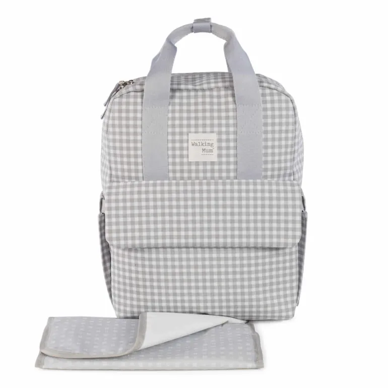 Walking Mum Mochila I Love Vichy - Gris