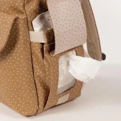 Walking Mum Mochila Poppy Dots - Canela