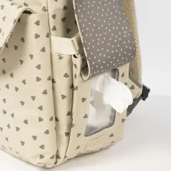 Walking Mum Mochila Poppy Hearts - Musgo