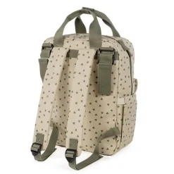 Walking Mum Mochila Poppy Hearts - Musgo