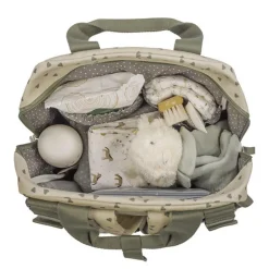 Walking Mum Mochila Poppy Hearts - Musgo
