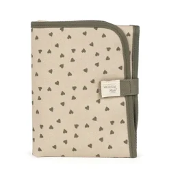 Walking Mum Muda Fraldas Poppy Hearts - Musgo