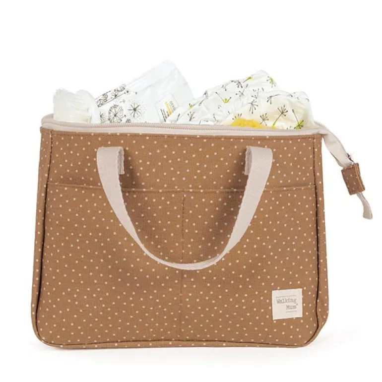 Walking Mum Necessaire Poppy Dots - Canela