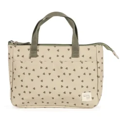 Walking Mum Necessaire Poppy Hearts - Musgo