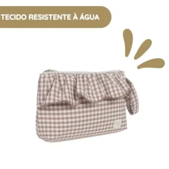 Walking Mum Necessaire Praliné Vichy - Moka
