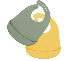 We Might Be Tiny - Babetes de Silicone 2uni. - Sage & Amarelo