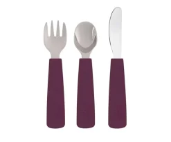 We Might Be Tiny Conjunto 3 talheres Feedie - Plum