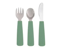 We Might Be Tiny Conjunto 3 talheres Feedie - Sage