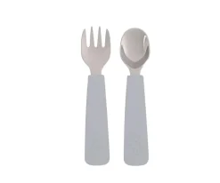 We Might Be Tiny Conjunto 2 talheres Feedie - Gris