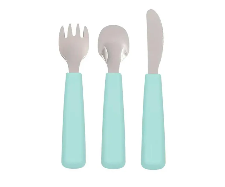 We Might Be Tiny Conjunto 3 talheres Feedie - Menta