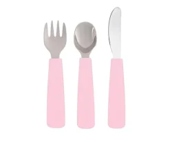 We Might Be Tiny Conjunto 3 talheres Feedie - Rosa Empolvado