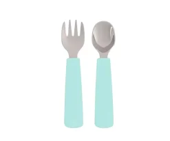 We Might Be Tiny Conjunto 2 talheres Feedie - Menta
