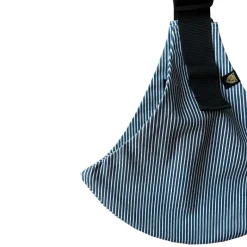 Wildride Porta-bebé Denim - Indigo Stripe